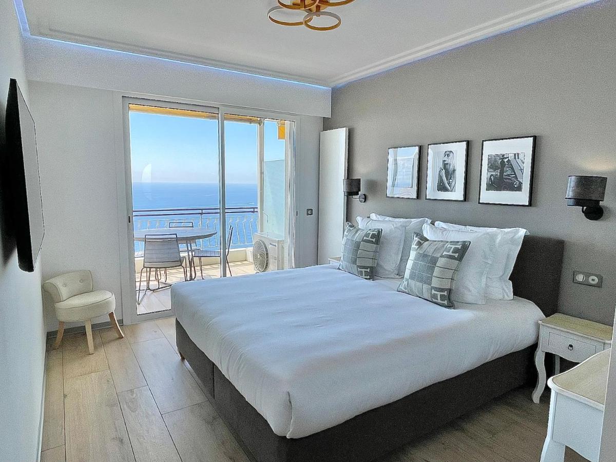 Mybluevista Luxury Panoramic Sea View Apartments Cap D Ail Near Monaco Cap-d'Ail Esterno foto