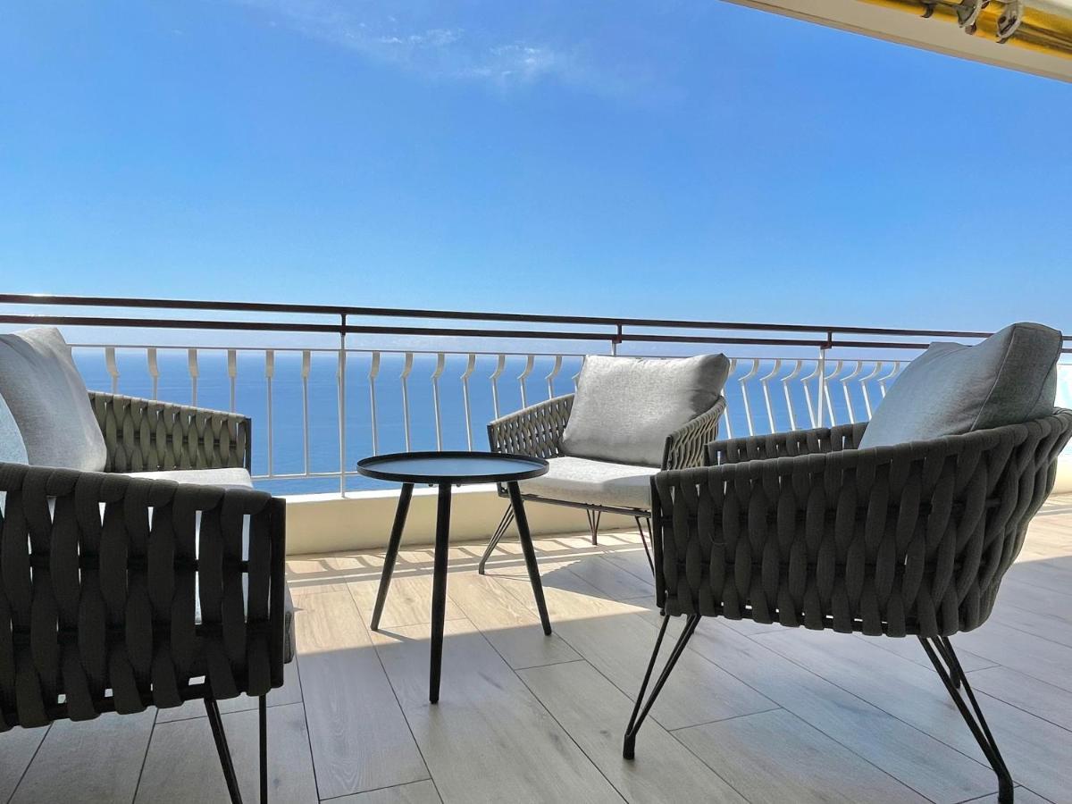 Mybluevista Luxury Panoramic Sea View Apartments Cap D Ail Near Monaco Cap-d'Ail Esterno foto