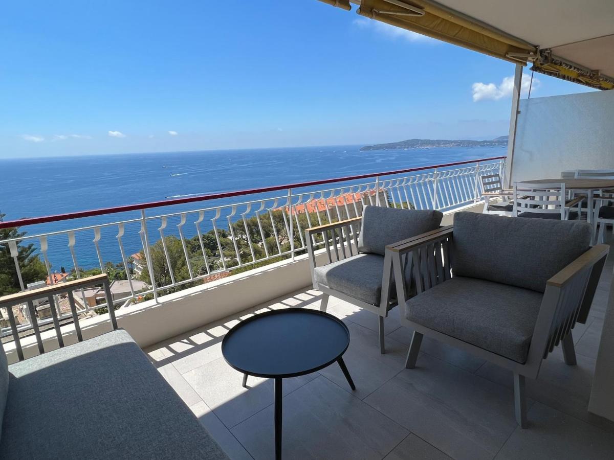 Mybluevista Luxury Panoramic Sea View Apartments Cap D Ail Near Monaco Cap-d'Ail Esterno foto