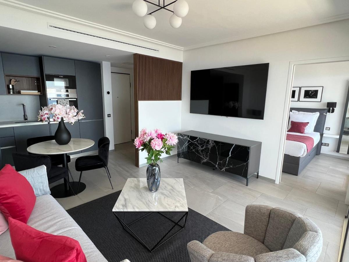 Mybluevista Luxury Panoramic Sea View Apartments Cap D Ail Near Monaco Cap-d'Ail Esterno foto